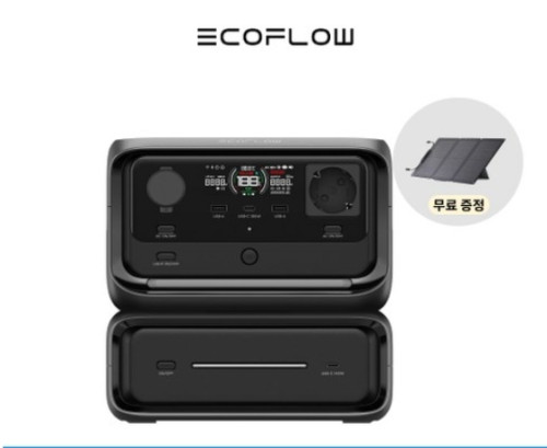 [본사직영] [60W 태양광 패널 무료증정]리버3 플러스+EB300추가 배터리